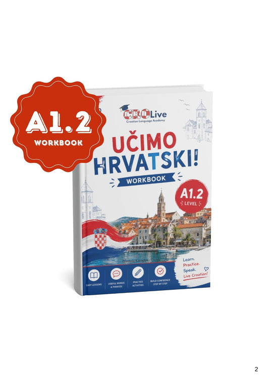 A1.2 Croatian Language Workbook – CROLive e-book
