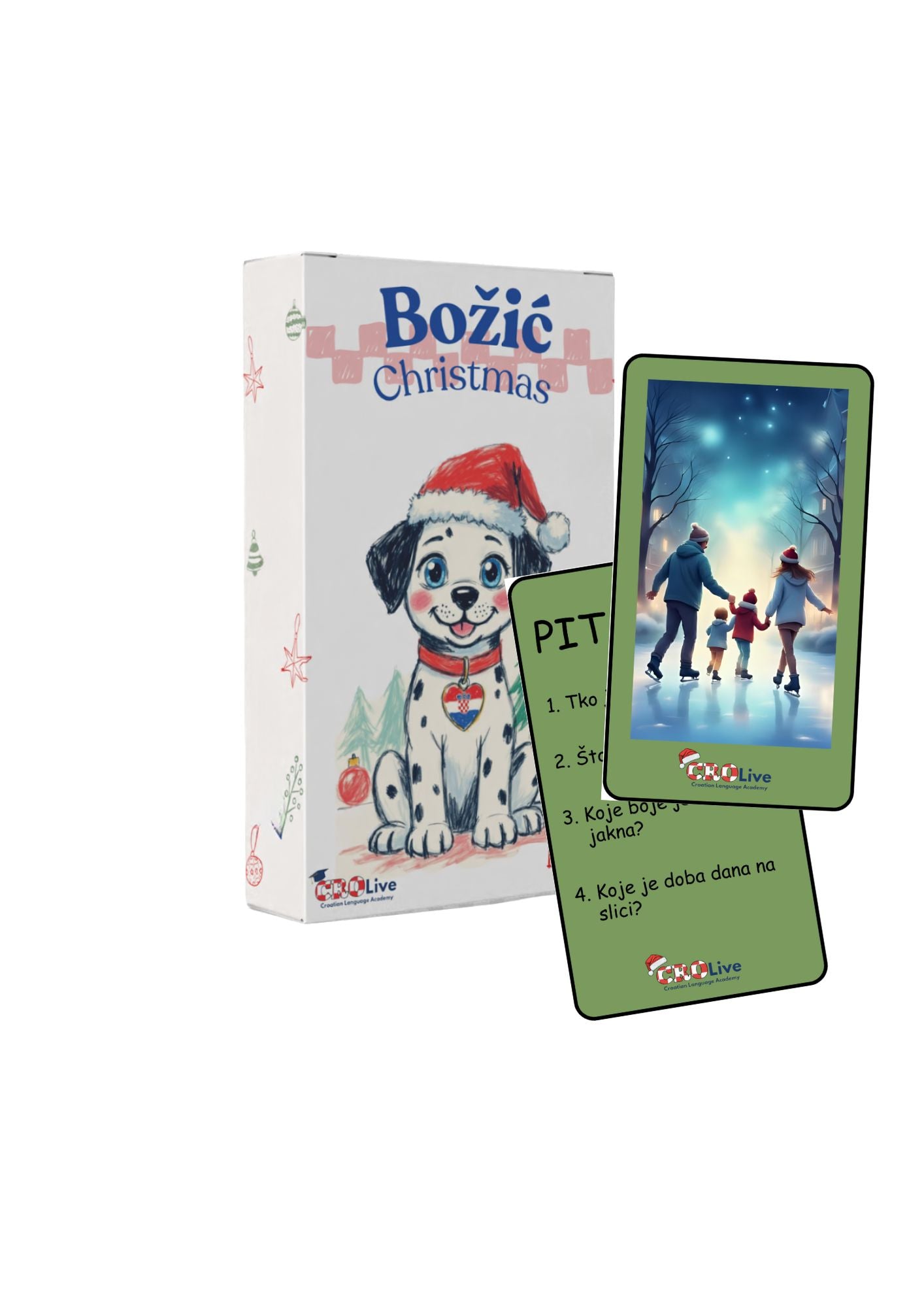 Christmas Comprehension Flash Cards