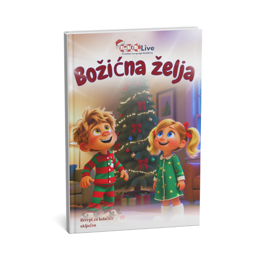Christmas wish/Božićna želja story book A5 (paperback)
