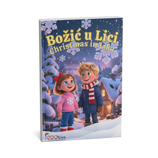 Christmas in Lika/Božić u Lici story book A5 (paperback)